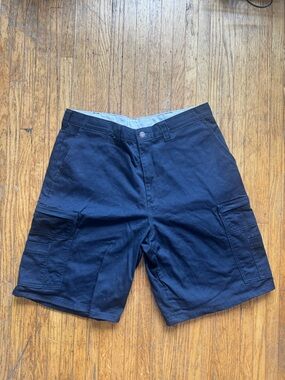 Dickies Dark Navy Cargo Shorts with Multiple Pockets